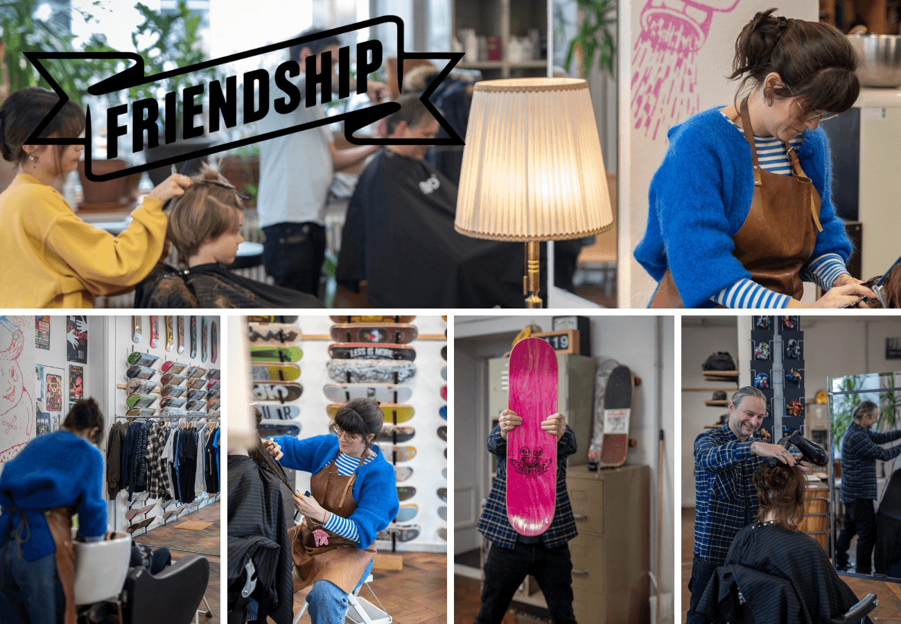 Coiffeursalon und Skateshop Friendship